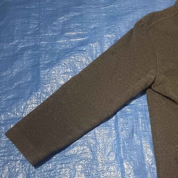 Eddie Bauer Wool Cashmere Blend Business Casual Coat Men's Large Gray - Picture 2 of 10